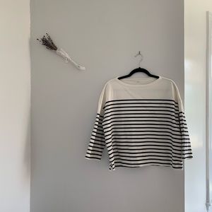 Muji Stripe Pattern Shirt